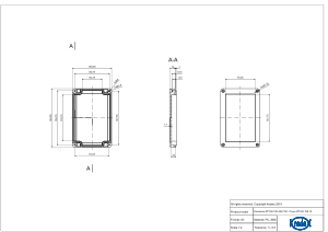 ZP150.100.45: Корпусы запечатанные с печатями из поликарбоната